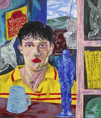 work_image_An in-depth study of me on the bookshelf, desk and Chair_Man Seop Kim