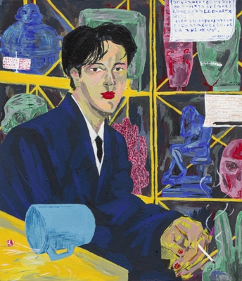 work_image_Antique shop owner's break time_Man Seop Kim